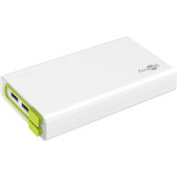 Goobay® Powerbank Produktverwendung: Geräte mit USB-Anschlüssen 76 x 26 x 147 mm (B x H x T) USB-A weiß