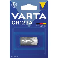 Varta Batterie Photo Lithium CR123A Lithium 1.430 mAh 3V