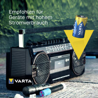 Varta Batterie D/Mono LR20 Alkaline 16.500 mAh 1,5V 2...