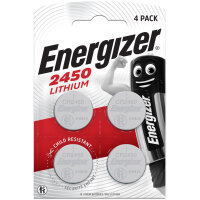 Energizer® Knopfzelle CR2450 Lithium 620 mAh 3V 4...