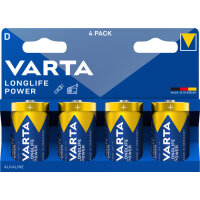 Varta Batterie Power D/Mono LR20 Alkaline 16.500 mAh 1,5V...