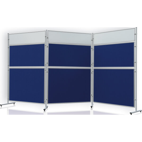 FRANKEN Standsäule Moderationswand 160 x 50 cm (H x T) Zweiarmfuß