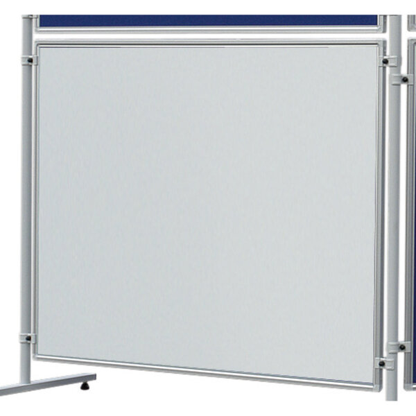 FRANKEN Stellwand ECO 120 x 150 cm (B x H) Zubehör erforderlich FRANKEN Standbein für Stellwand ECO EL-UES19, -EL-UES16, FRANKEN Rollenset ECO EL-UTR Aluminium weiß