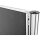 magnetoplan® Präsentationswand SET 1 134,5 x 180 x 44 cm (B x H x T) inkl. 2 Achtkantsäulen grau