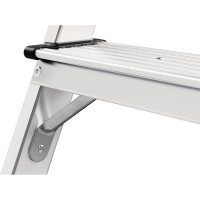 Hailo Stehleiter D60 Standardline 2,65m Aluminium, eloxiert alu