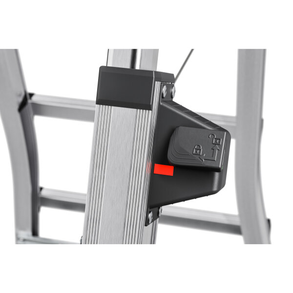 Hailo Teleskopleiter MASTER DTL100 150kg Aluminium, eloxiert