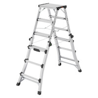 Hailo Teleskopleiter MASTER DTL100 150kg Aluminium, eloxiert