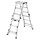 Hailo Teleskopleiter MASTER DTL100 150kg Aluminium, eloxiert