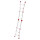 Hailo Multifunktionsleiter M80 3,71m Aluminium silber