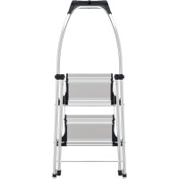 Hailo Trittleiter K100 Topline 52 x 120 x 54 cm (B x H x T) 150kg Aluminium alu 2 Stufen