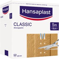 Hansaplast Pflaster CLASSIC 8 cm x 5 m (B x L)...