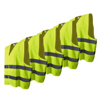 ADAC Warnweste XL reflektierend Klettverschluss 100 %...