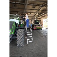 MUNK Stehleiter ML 3,6m Aluminium