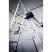 MUNK Teleskopleiter 63,5 x 158,5 x 19,7 cm (B x H x T)...