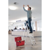 MUNK Stehleiter ML 2,95m Aluminium