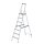 MUNK Stehleiter ML 3,65m Aluminium