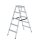 MUNK Stehleiter ML 2,7m Aluminium