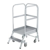MUNK Podestleiter 2,48m Aluminium