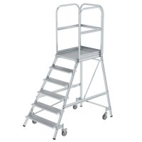 MUNK Podestleiter 3,5m Aluminium