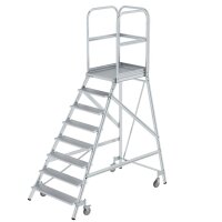 MUNK Podestleiter 3,9m Aluminium