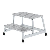 MUNK Podestleiter 2,4m Aluminium