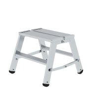 MUNK Trittleiter 56 x 62 cm (B x T) 150kg Aluminium alu 2...