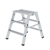 MUNK Trittleiter 79 x 59 cm (B x T) 150kg Aluminium alu 2...