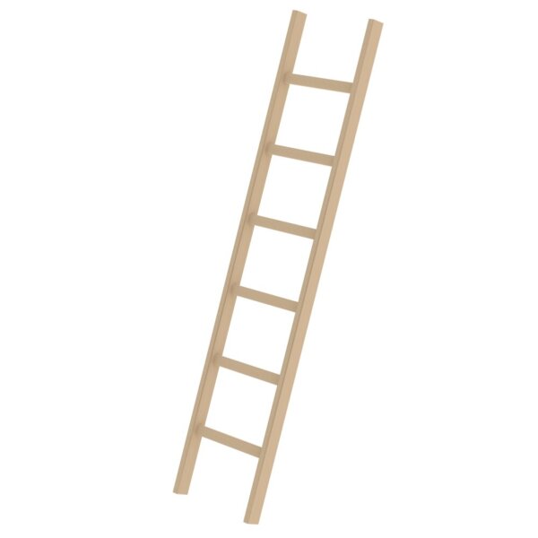 MUNK Anlegeleiter 3m Holz