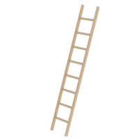 MUNK Anlegeleiter 3,5m Holz