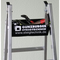 MUNK Stehleiter 3,6m Holz