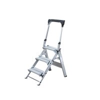 MUNK Trittleiter 55 x 126 x 82 cm (B x H x T) 150kg...