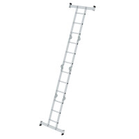 MUNK Multifunktionsleiter 4,8m Aluminium