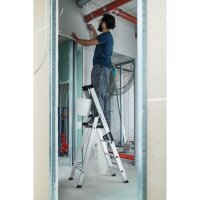 MUNK Stehleiter 2,9m Aluminium