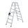 MUNK Stehleiter 3,15m Aluminium
