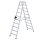 MUNK Stehleiter 3,85m Aluminium