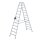 MUNK Stehleiter 4,3m Aluminium