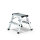 MUNK Trittleiter 30 x 50 cm (B x T) 150kg Aluminium alu 2 Stufen