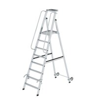 MUNK Podestleiter 3,85m Aluminium alu