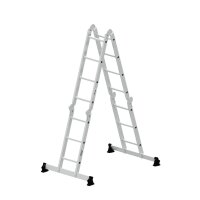 MUNK Multifunktionsleiter 5,3m Aluminium alu