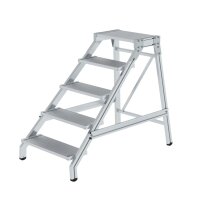 MUNK Podestleiter 3m Aluminium alu