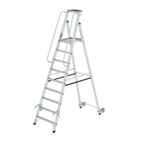 MUNK Podestleiter 4,1m Aluminium alu