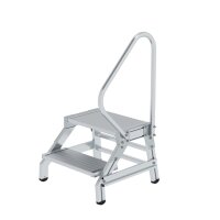 MUNK Podestleiter 2,4m Aluminium alu