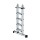 MUNK Teleskopleiter 42,5 x 155,5 x 19,6 cm (B x H x T) 150kg Aluminium
