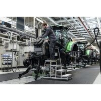 MUNK Podestleiter R13 2,8m Aluminium alu