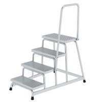 MUNK Podestleiter R13 2,8m Aluminium alu