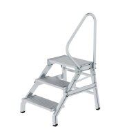 MUNK Podestleiter 2,6m Aluminium alu