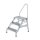 MUNK Podestleiter 2,6m Aluminium alu