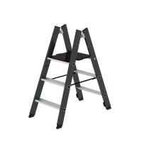 MUNK Klapptritt ML 2,69m schwarz 2 x 3 Stufen
