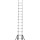 MUNK Teleskopleiter Prime Line 48,5 x 92,5 x 13 cm (B x H x T) 150kg Aluminium