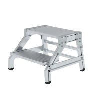 MUNK Podestleiter 2,4m Aluminium alu
